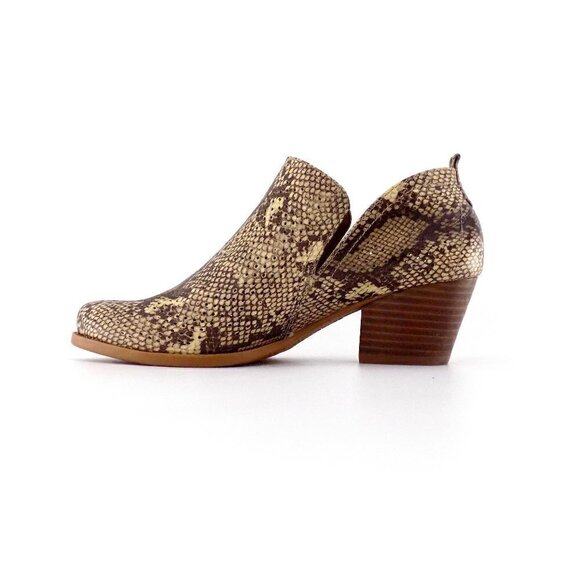 Baretraps Ankle Booties Snake Print Risso - Picture 6 of 8